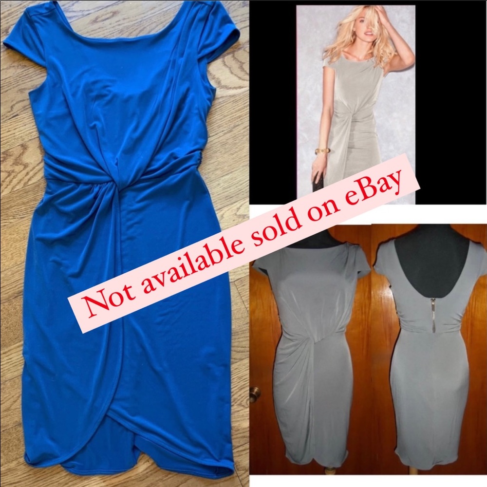 Victorias Secret cocktail faux wrap dress S